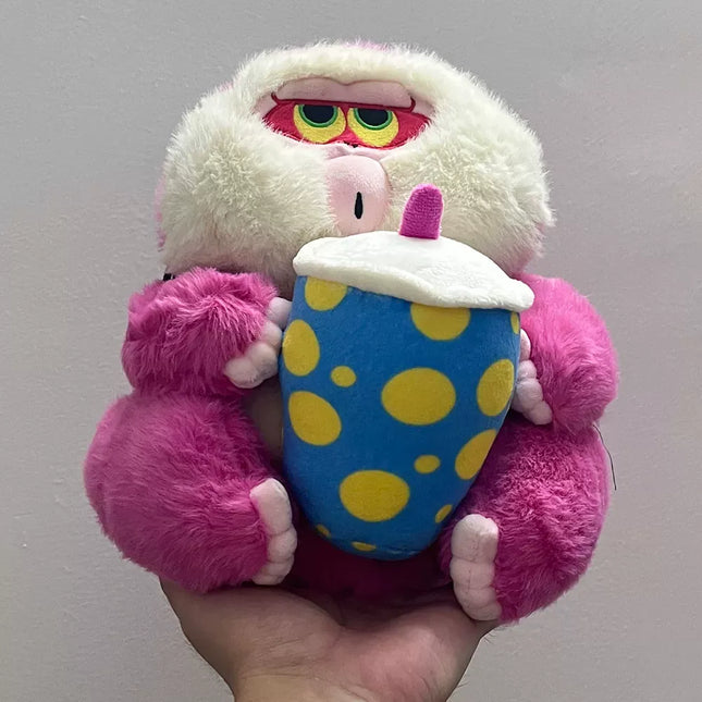 Milk Tea Monkey Chalk Bag Rock Climbing Equipment V1261-MONKEY001