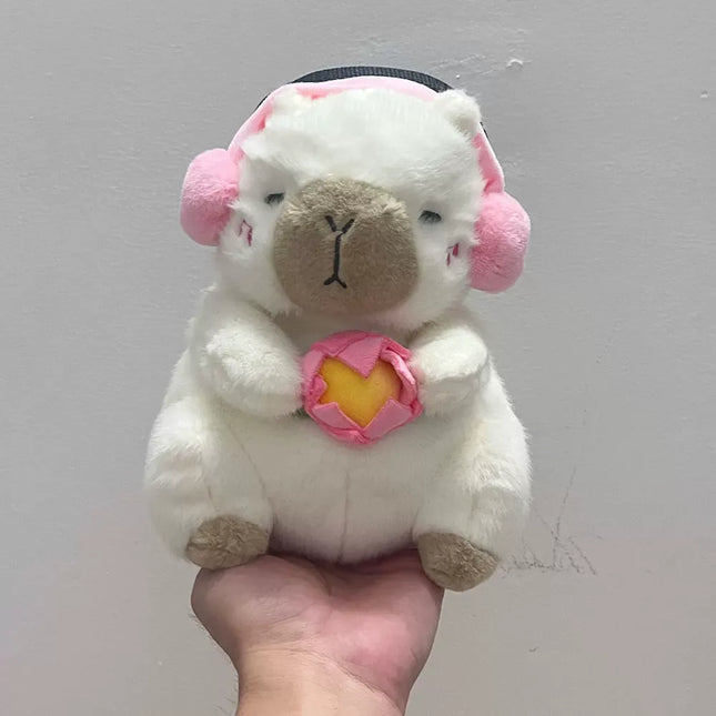 White Earphone Capybara Chalk Bag Rock Climbing Chalk Bag V1261-SNORLAX001