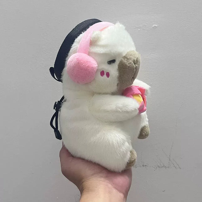 White Earphone Capybara Chalk Bag Rock Climbing Chalk Bag – product detail