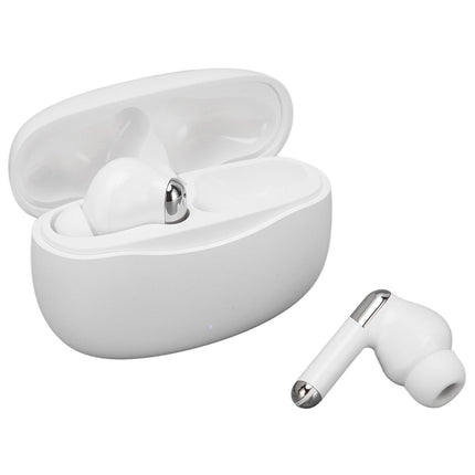 Language Translator Earbuds 144 Languages Noise Reduction Bluetooth 5.3 Wireless Smart Earphone White