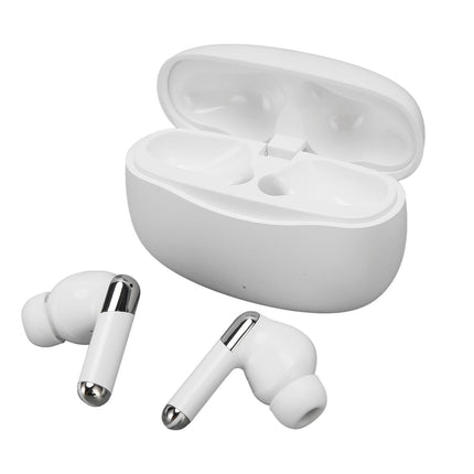 Language Translator Earbuds 144 Languages Noise Reduction Bluetooth 5.3 Wireless Smart Earphone White