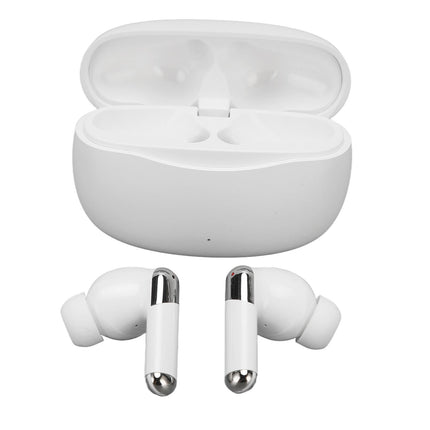 Language Translator Earbuds 144 Languages Noise Reduction Bluetooth 5.3 Wireless Smart Earphone White