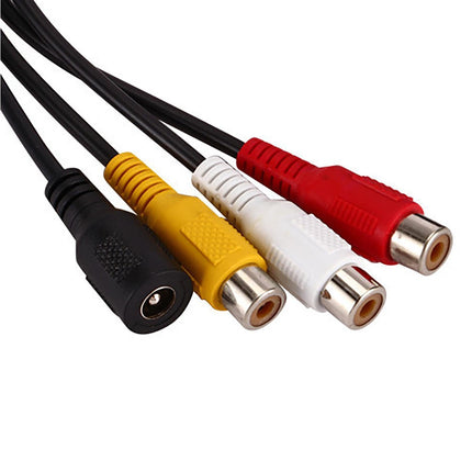 1080P High Clarity HDMI-compatible Male to Female RCA AV Video Audio Converter Cable Cord Adapter Long