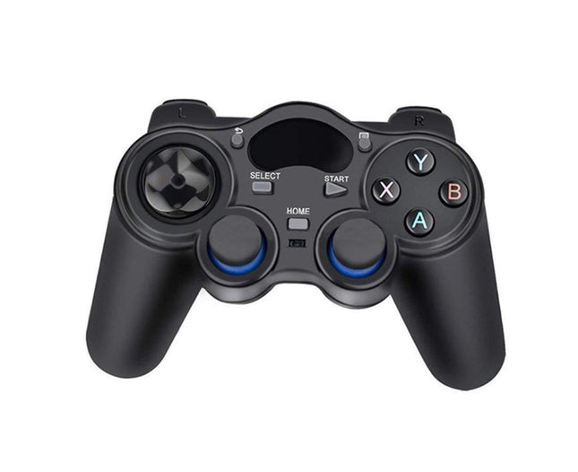 2.4G Wireless Gamepad with OTG Converter and Mobile Phone Holder for PS3 Phone Black – product detail