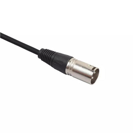 3.5mm Stereo Jack Plug to 3 Pin XLR Male Microphone Audio Cable Cord Adapter