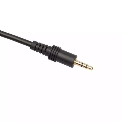 3.5mm Stereo Jack Plug to 3 Pin XLR Male Microphone Audio Cable Cord Adapter