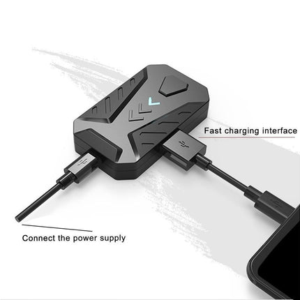 Bluetooth Gaming Keyboard Mouse Converter Adapter for iOS Android Phone Tablet Black