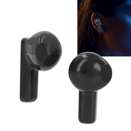 Bluetooth Translator Earbuds Support 74 Languages 70 Accents Stereo Noise Reduction Wireless Translation Earphones with APP Black