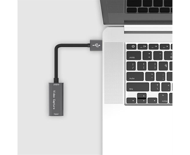 HDMI-compatible to USB Video Capture Card Game Camera Recorder Live Streaming Webcasting Grey – product detail