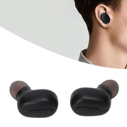 Language Translator Earbuds Support 84 Languages Wireless Bluetooth Noise Reduction Device Black