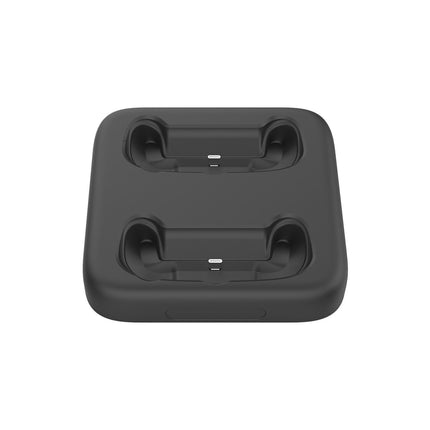 Portable Gamepad Wireless Charger with Dual Ports for Xbox Series X/S Controller Black