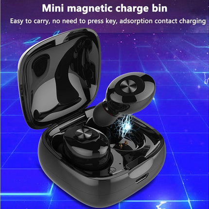 Wireless Earbuds - HiFi Stereo Sound - Built-in Mic Bluetooth Earphones with Charging Case
