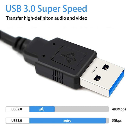 USB to HDMI-compatible High Clarity 1080P 4K Video Capture Card for Game Live Streaming Broadcast Black