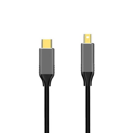 USB Type C to Mini DisplayPort DP 4K 6FT Cable Adapter Converter for MacBook Black