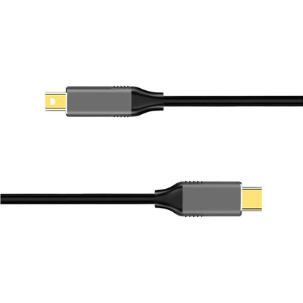 USB Type C to Mini DisplayPort DP 4K 6FT Cable Adapter Converter for MacBook Black