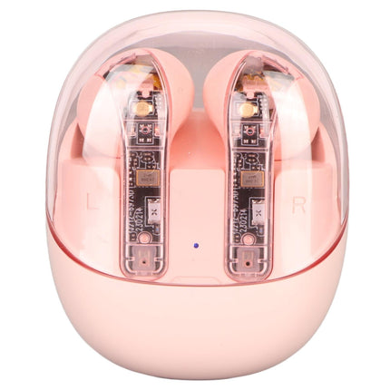 Language Translator Earbuds Support 144 Online Languages Bluetooth 5.3 Earphones Wireless Device Pink