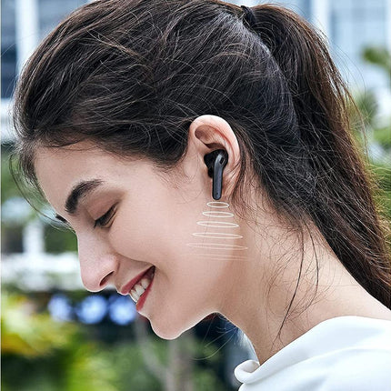 True Wireless Earbuds - LED Power Display - Bluetooth Earphones with Charging Case and Mic