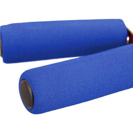 Hand Grip Strengthener,Develop Hand and Forearm Grip Strength for Peak Performance in Sports. Perfect Equipment for Gyms - Bonus Foam Sleeves - Blue