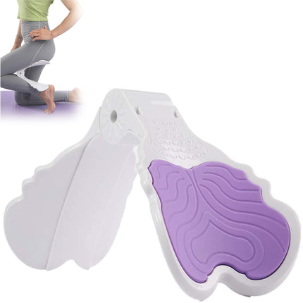 Hip Trainer, Thigh Master, Pelvic Floor Strengthening Device Women, Trainer for Postpartum Rehabilitation, Thigh Toner Workout Exerciser - Purple