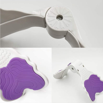 Hip Trainer, Thigh Master, Pelvic Floor Strengthening Device Women, Trainer for Postpartum Rehabilitation, Thigh Toner Workout Exerciser - Purple