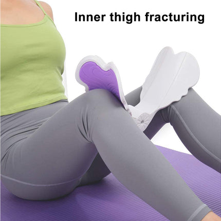 Hip Trainer, Thigh Master, Pelvic Floor Strengthening Device Women, Trainer for Postpartum Rehabilitation, Thigh Toner Workout Exerciser - Purple