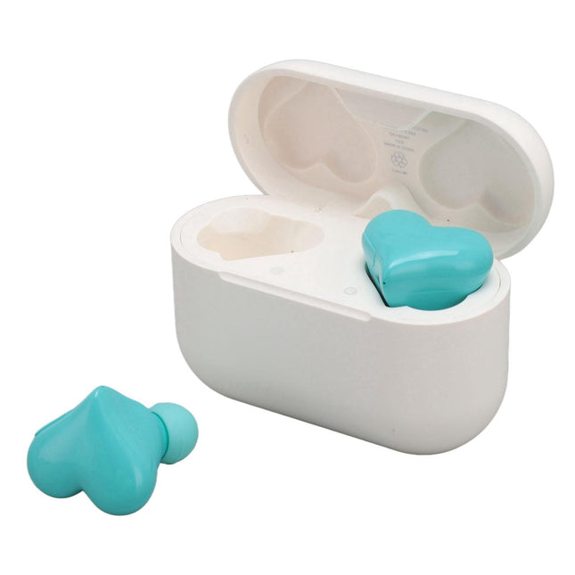 Heart Shaped Earbuds Cute Wireless Bluetooth5.3 Headphones Lightweight Noise Reduction Earbuds for Music