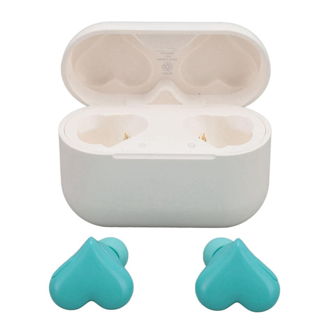 Heart Shaped Earbuds Cute Wireless Bluetooth5.3 Headphones Lightweight Noise Reduction Earbuds for Music – product detail