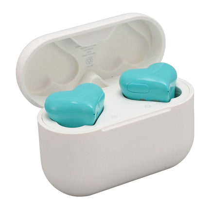 Heart Shaped Earbuds Cute Wireless Bluetooth5.3 Headphones Lightweight Noise Reduction Earbuds for Music Call Video Game