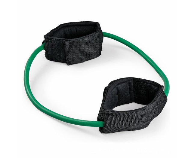 Leg Resistance Band Exercise Cord with Non-Slip Padded Ankle Cuffs