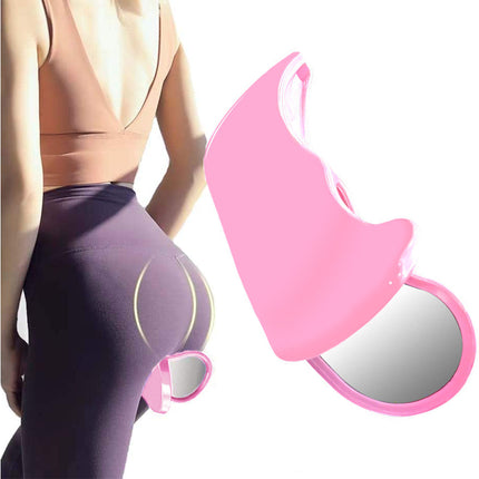 Pelvis Floor Muscle Medial Exerciser Hip Muscle&Inner Thigh Trainer Correction Beautiful Buttocks for Women - Pink