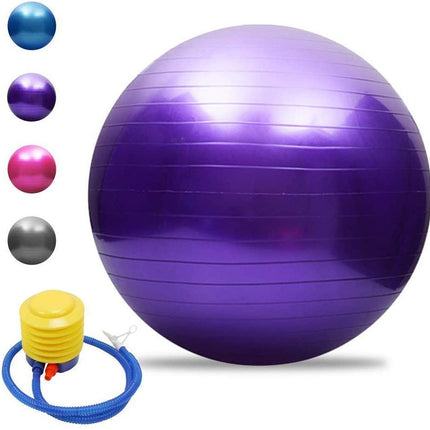 Yoga ball, anti-burst, thickened, stability, balance ball, pilates, barre, physiotherapy, exercise ball, gift, air pump