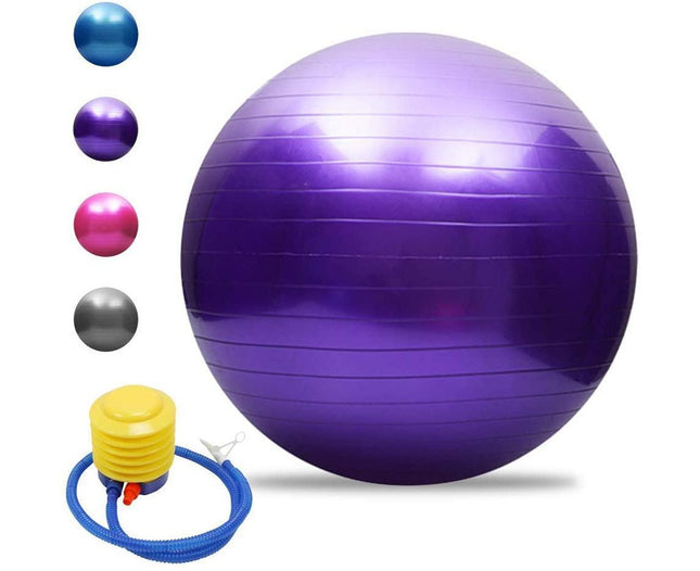 Yoga ball anti-burst thickened stability balance ball pilates barre physiotherapy exercise ball gift air