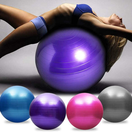 Yoga ball, anti-burst, thickened, stability, balance ball, pilates, barre, physiotherapy, exercise ball, gift, air pump