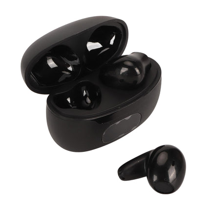 Bluetooth Translator Earbuds Noise Reduction 74 Languages 70 Accents Wireless Translator Earbuds with Digital Display Black