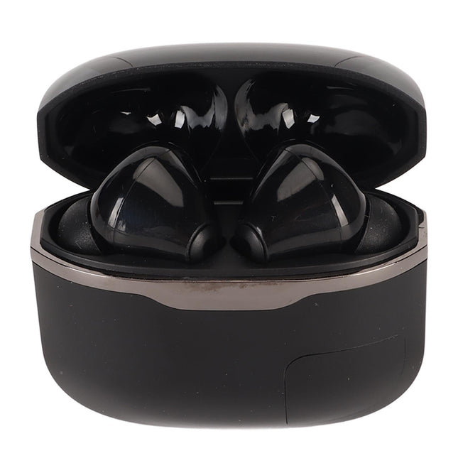 Wireless Earbuds Bluetooth 5.0 LED Digital Display 24Hrs Play Time HiFi Sports Earphones for Music Black