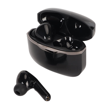 Wireless Earbuds Bluetooth 5.0 LED Digital Display 24Hrs Play Time HiFi Sports Earphones for Music Black