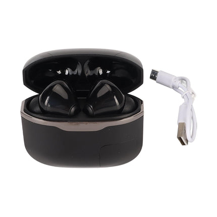 Wireless Earbuds Bluetooth 5.0 LED Digital Display 24Hrs Play Time HiFi Sports Earphones for Music Black