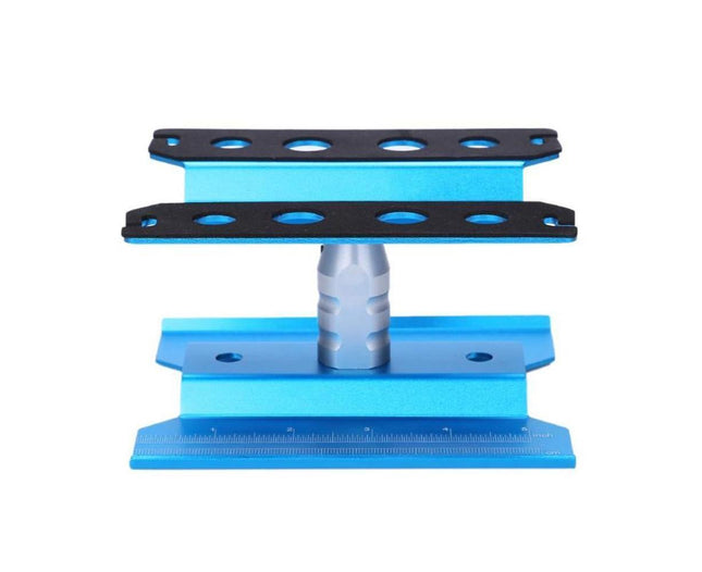 Metal Repair Station Stand Platform for 1/8 1/10 1/16 Remote Control Crawl Car Blue V1263-JX-1276