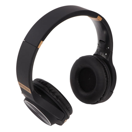 Foldable Bluetooth Headset Multifunction Noise Canceling HiFi Stereo Wireless Bluetooth Headphones Black