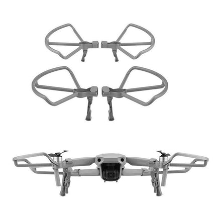 Propeller Blade Guard Circles Protector Accessories Kit for DJI Mavic Air 2 Grey Silver