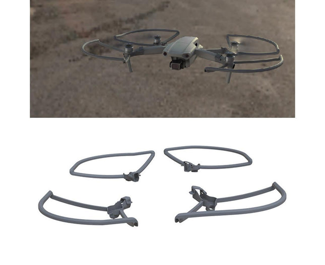 Propeller Protective Anti-collision Rings Guard Set for DJI Mavic Air 2 Drone Grey V1263-JX-1283