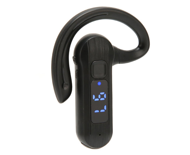 Single Ear Bone Conduction Headset Digital Display Voice Control Answering Wireless Earphone for Sports – product detail