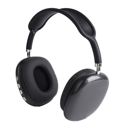 Wireless Bluetooth Headset Bluetooth 5.0 and EDR Stereo Noise Cancelling Lightweight Foldable Bluetooth Headphone Black Type 1