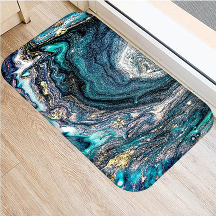 Color Palette Kitchen Hallway Mat Entrance Rug Floor Non-slip Bathroom Carpet