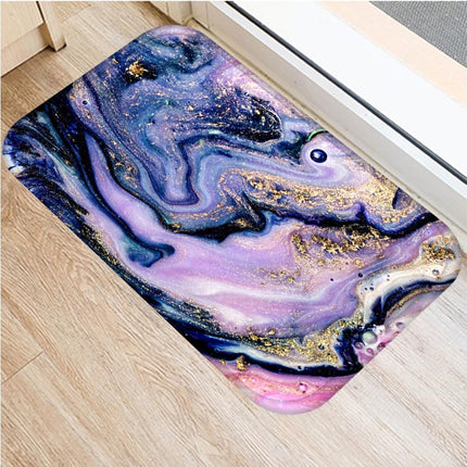 Color Palette Kitchen Hallway Mat Entrance Rug Floor Non-slip Bathroom Carpet