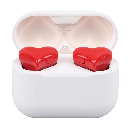 Wireless Earbuds Multifunction Stylish Lightweight Noise Canceling Stereo Heart Shaped Bluetooth Earphones