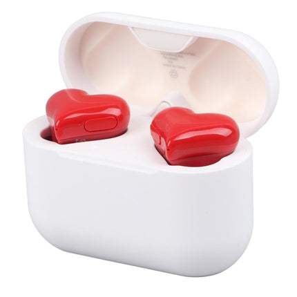 Wireless Earbuds Multifunction Stylish Lightweight Noise Canceling Stereo Heart Shaped Bluetooth Earphones