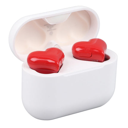 Wireless Earbuds Multifunction Stylish Lightweight Noise Canceling Stereo Heart Shaped Bluetooth Earphones