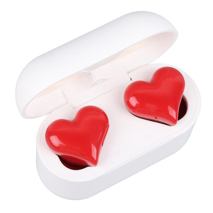 Wireless Earbuds Multifunction Stylish Lightweight Noise Canceling Stereo Heart Shaped Bluetooth Earphones