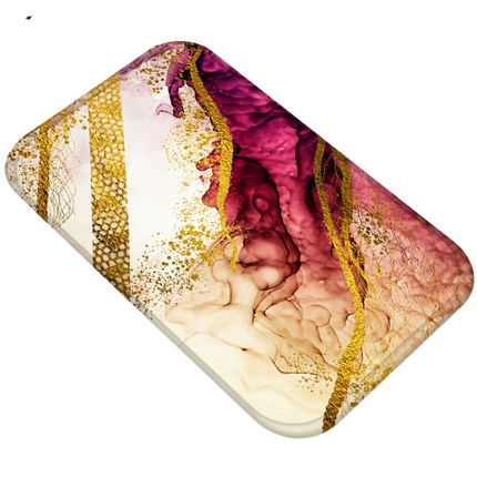 Color Palette Kitchen Hallway Mat Entrance Rug Floor Non-slip Bathroom Carpet
